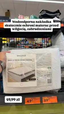 Biedronka Wodoodporna nakładka na materac Smukee Home Bergen oferta