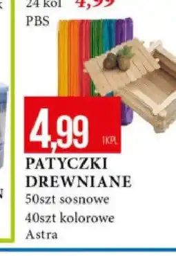 E.Leclerc Patyczki drewniane sosnowe Astra oferta