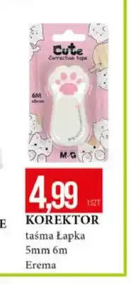E.Leclerc Korektor taśma Łapka Erema oferta