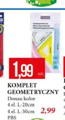 E.Leclerc Komplet geometryczny Donau 4 el. L-20 cm oferta