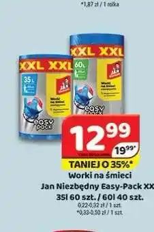 Delfin Worki na śmieci Jan Niezbędny Easy-Pack XXL oferta