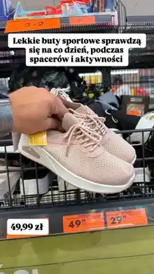 Biedronka Lekkie buty sportowe damskie oferta