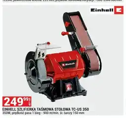 Merkury Market Szlifierka taśmowa stołowa Einhell TC-US 350 oferta
