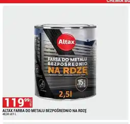 Merkury Market Farba do metalu Altax bezpośrednio na rdzę oferta