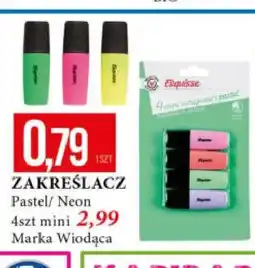 E.Leclerc Zakreślacz Pastel Neon Marka Wiodąca oferta