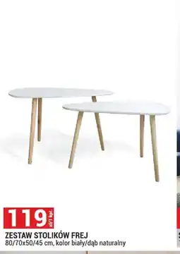 Merkury Market Zestaw stolików Frej oferta