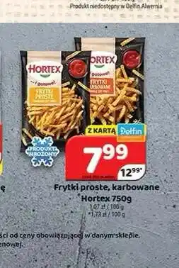 Delfin Frytki proste karbowane Hortex oferta