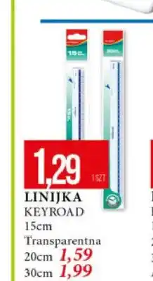 E.Leclerc Linijka Keyroad 15 cm oferta