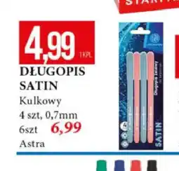E.Leclerc Długopis kulkowy Satin Astra 6-pak oferta