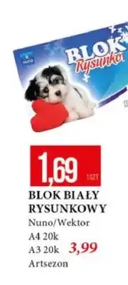 E.Leclerc Blok biały rysunkowy Nuno A3 20k oferta