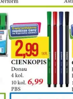 E.Leclerc Cienkopis Donau 4 kolory oferta