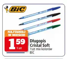 E.Leclerc Długopis Cristal Soft BIC oferta
