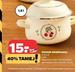 Netto Garnek emaliowany ø 16 cm oferta