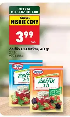 Biedronka Żelflix 3:1 Dr.Oetker oferta