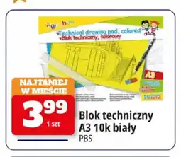 E.Leclerc Blok techniczny A3 Gimboo biały oferta