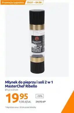Action Młynek do pieprzu i soli 2 w 1 MasterChef Ribello oferta
