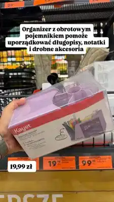 Biedronka Organizer biurkowy Kayet oferta