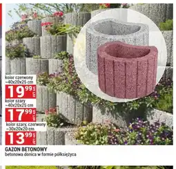 Merkury Market Gazon betonowy czerwony Bruk-Bet oferta