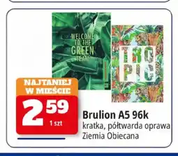E.Leclerc Brulion A5 Ziemia Obiecana 96k kratka półtwarda oprawa oferta