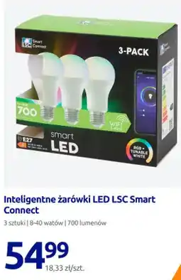 Action Inteligentne żarówki LED LSC Smart Connect 3-pak oferta