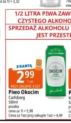 E.Leclerc Piwo Okocim Jasne oferta