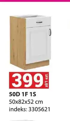 Merkury Market Szafka kuchenna stojąca Stilo 50D 1F 1S oferta