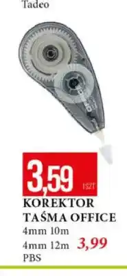 E.Leclerc Korektor Taśma Office PBS oferta