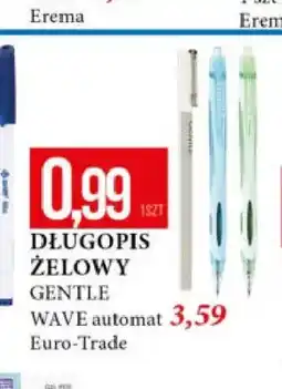 E.Leclerc Długopis żelowy Gentle Wave Euro-Trade oferta
