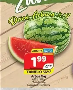 Delfin Arbuz oferta