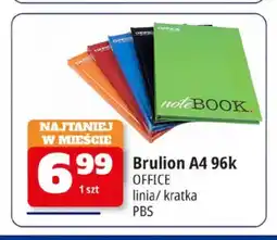 E.Leclerc Brulion A4 Office 96k linia / kratka oferta