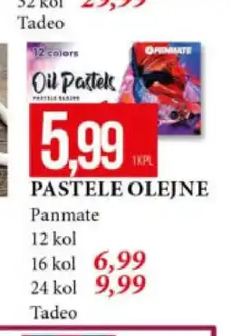 E.Leclerc Pastele olejne Panmate 16 kolorów oferta