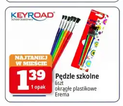 E.Leclerc Pędzle szkolne 6 szt Keyroad oferta
