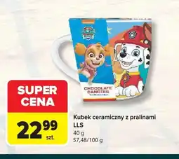 Carrefour Kubek ceramiczny z pralinami LLS Paw Patrol oferta