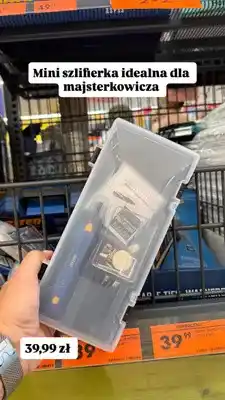 Biedronka Miniszlifierka akumulatorowa Niteo 3,7V oferta