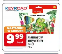 E.Leclerc Flamastry zmywalne Keyroad 24 kolory oferta