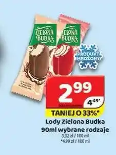 Delfin Lody na patyku Zielona Budka truskawkowe oferta