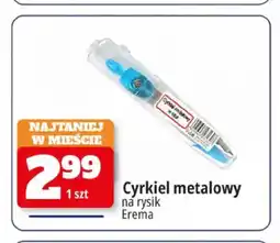 E.Leclerc Cyrkiel metalowy na rysik Erema oferta