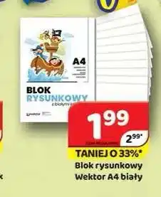 Delfin Blok rysunkowy Wektor A4 biały oferta