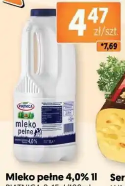 Jubilat Mleko pełne 4,0% PLATNICA oferta