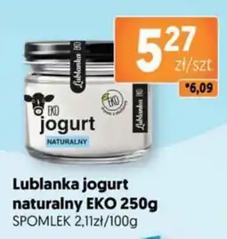 Jubilat Lublanka jogurt naturalny EKO oferta