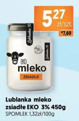 Jubilat Lublanka mleko zsiadłe EKO oferta