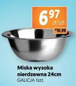 Jubilat Miska wysoka nierdzewna GALICJA oferta