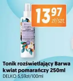 Jubilat Tonik rozświetlający Barwa kwiat pomarańczy oferta