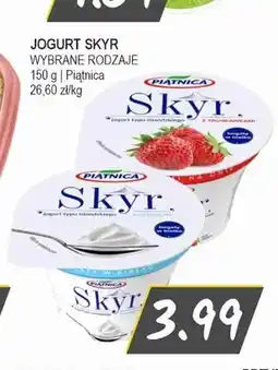 Słoneczko Jogurt typu islandzkiego Skyr truskawkowy Piątnica oferta