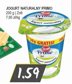 Słoneczko Jogurt naturalny Zott Primo oferta
