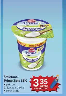 Makro Śmietana Zott oferta