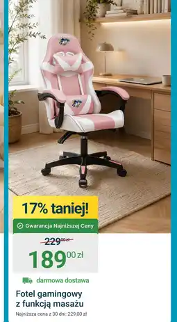 ERLI Fotel gamingowy oferta