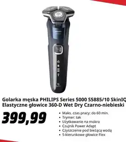 Media Markt Golarka męska Philips Series 5000 S5885/10 SkinIQ oferta