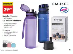 Biedronka Butelka filtrująca Smukee oferta