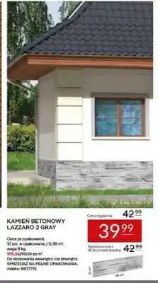 Abra Kamień betonowy Lazzaro 2 Gray oferta
